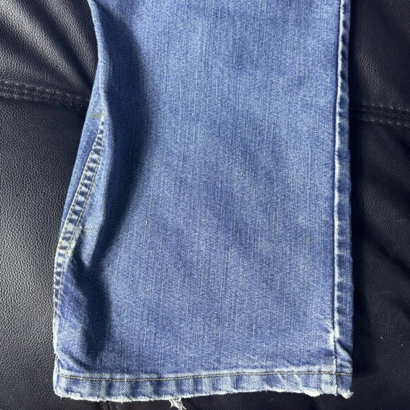 Wrangler 01 Competition Cool Vintage Men's Straight Leg Jeans Blue Denim 35x34 - Picture 5 of 16